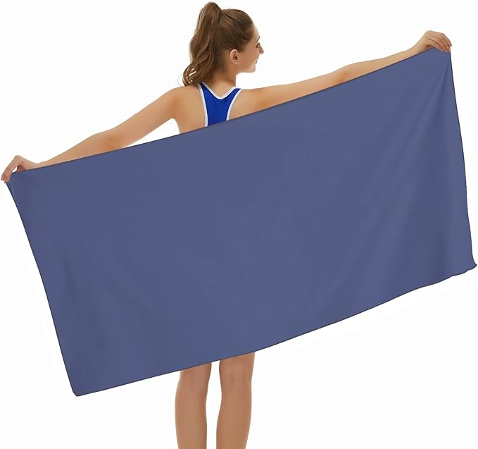 CHARS Camping Towels Microfiber Sand Free Beach Towel (30" x 63") with