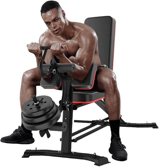 Utility Weight Bench with Leg Extension - Multi-Position