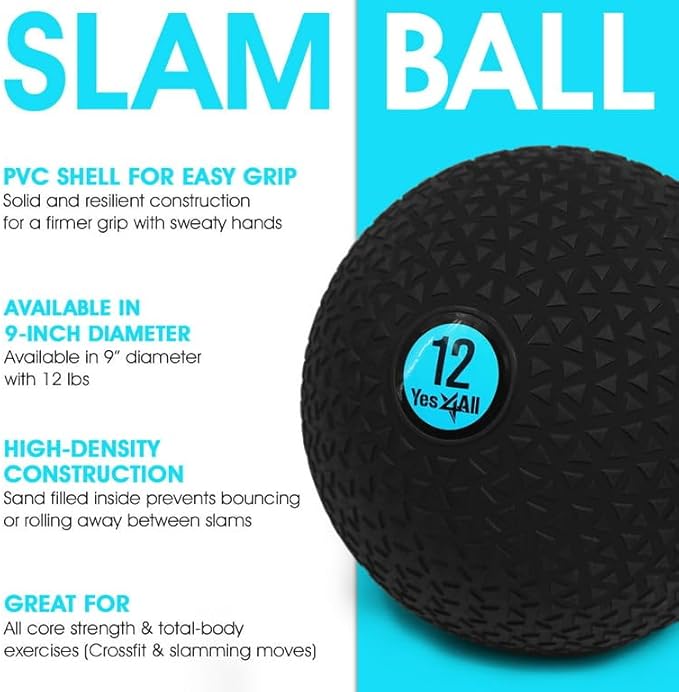 Yes4All Slam Ball 12lbs -