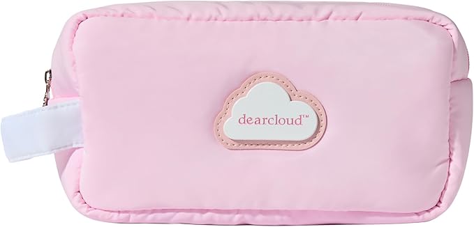 Darling Pink Cosmetics Bag - Lightweight Makeup Bag & Travel Organizer (Darling Pink)