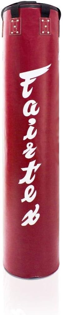 Fairtex HB6 6 Ft. Banana Bag Punching Bag for Muay Thai, Boxing, Kickboxing, MMA - 14.17" W x 70.87" H