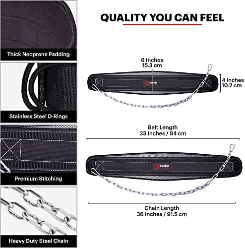 DMoose Dip Belt for Weightlifting