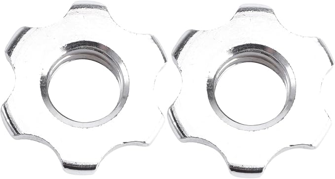 VICASKY 2pcs Barbell Collars Bollinger Barbell Collar Screw 1 For