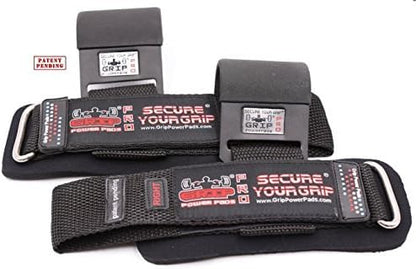 Weight Lifting Hooks Heavy Duty Lifting Wrist Straps
