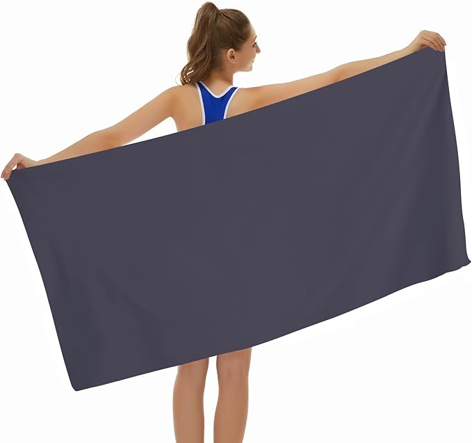 CHARS Camping Towels Microfiber Sand Free Beach Towel (30" x 63") with