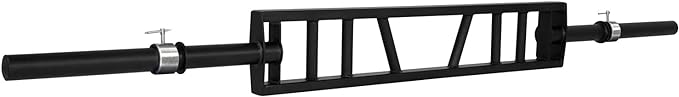 Yes4All Multi Grip Barbell & Cable Attachment - 2 Collars,