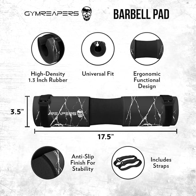 Gymreapers Barbell Squat Pad - Protective Bridge Pad