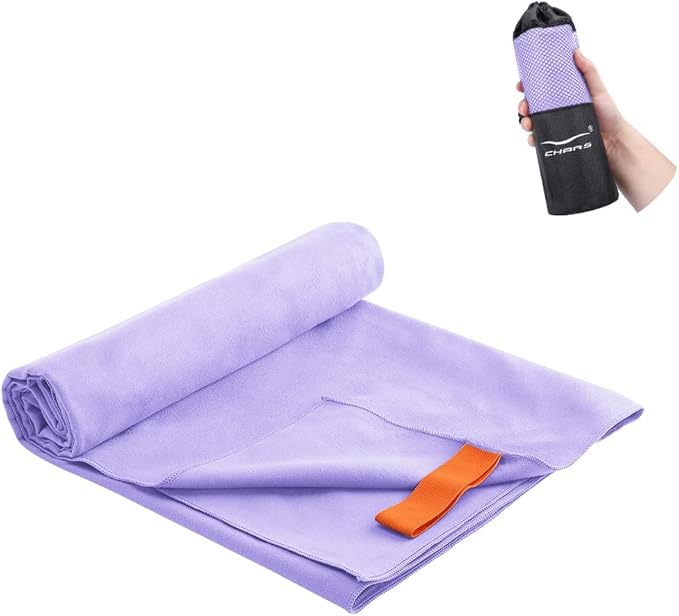 CHARS Microfiber Camping Towels Super Absorbent (63"x30") with