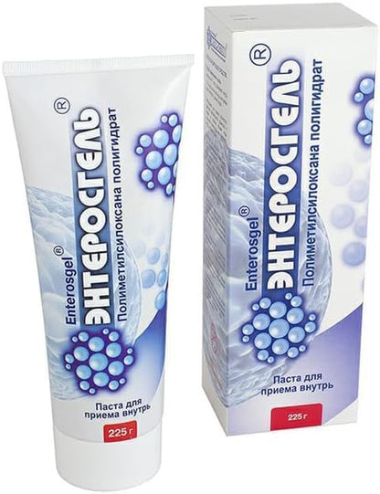 RIXET Enterosgel Toxin Binding Gel for Cleansing The Gut 225G (Pack of 3)