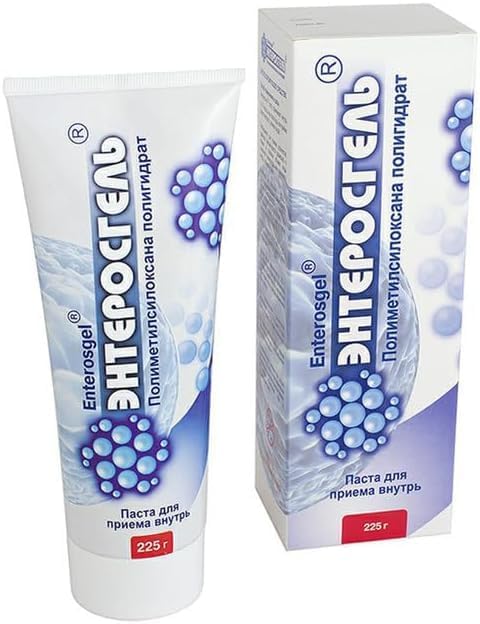 RIXET Enterosgel Toxin Binding Gel for Cleansing The Gut 225G (Pack of 3)