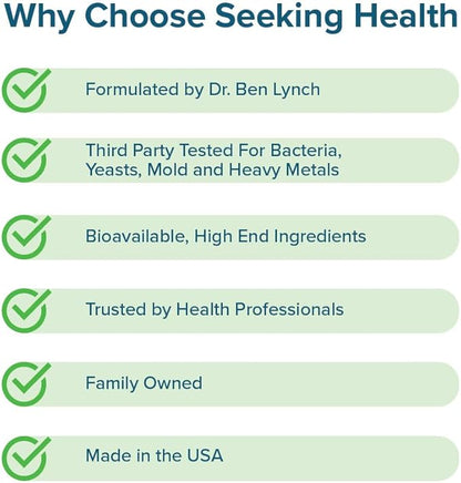 Seeking Health Optimal Prenatal, Women’s Vitamin with B12, Methylfolate, Choline, Methylation Support, Nutrients to Support Fertility, Pregnancy & Breastfeeding, 240 Vegetarian Capsules