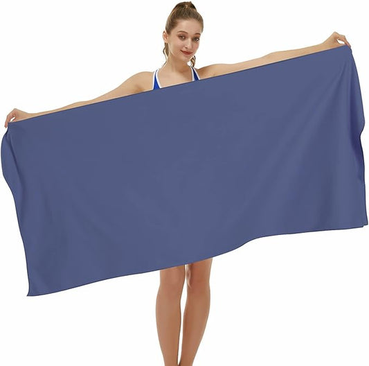 CHARS Camping Towels Microfiber Sand Free Beach Towel (30" x 63") with