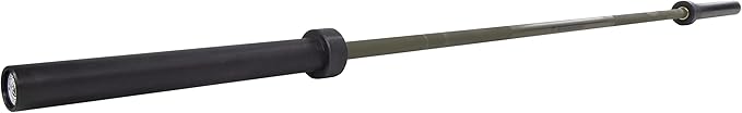 Signature Fitness Olympic Cerakote Barbell – for Home 190K PSI 1,500-Pound Capacity,