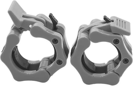 Clout Fitness Barbell Clamps Collars for 2 Inch