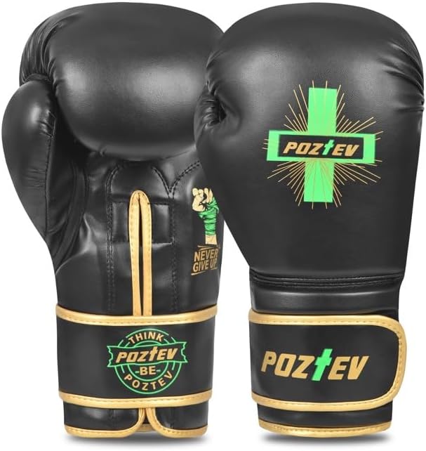 Boxing Gloves for Men & Women Professional Workout Gloves for Sparring, Heavy Bag Training - Muay Thai Focus Mitts Punching Bag Ideal for MMA & Kickboxing Gloves