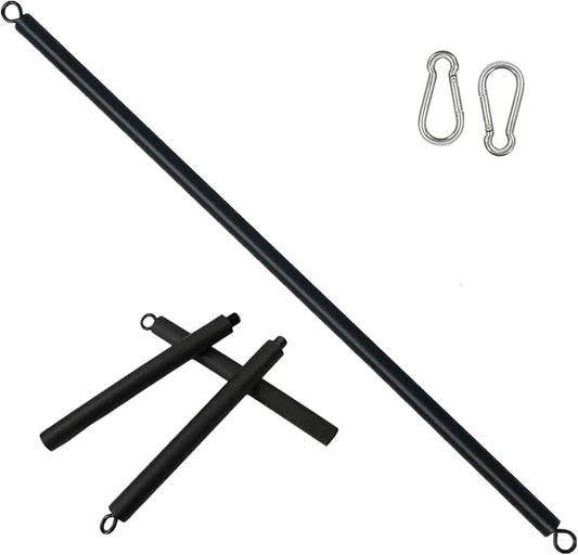 Resistance Band Bar 41Inch Workout 2 Carabineer