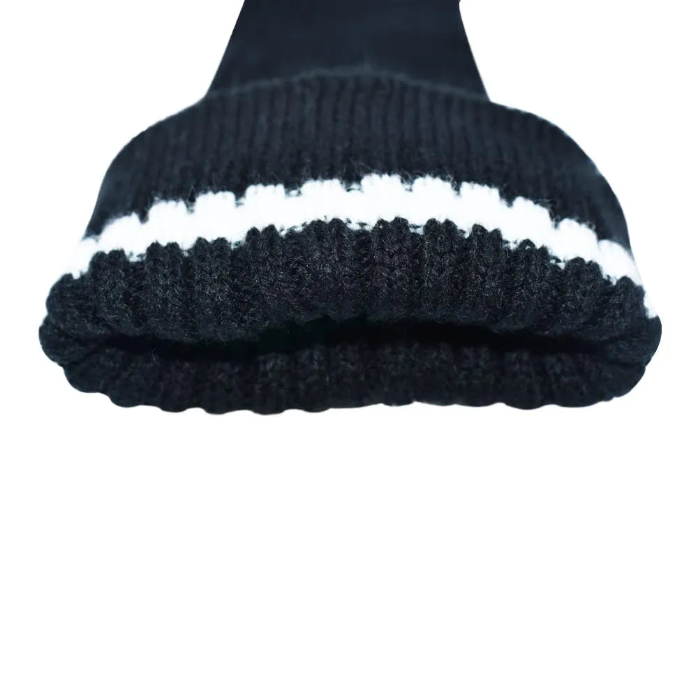 Stripes Knitted Golf Club Head Covers 3 Piece Set 1 3 5 Driver and Fairway HeadCovers Fits 460cc Drivers