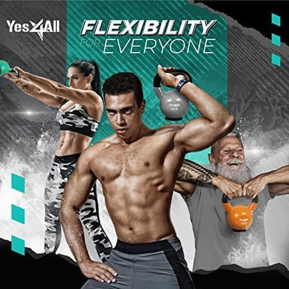 Yes4All Kettlebells Rubber Base (10-65 lbs)