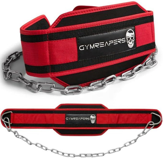 Gymreapers Dip Belt With Chain For Weightlifting