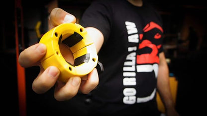 GorillaJaw Olympic Barbell Clamps 2 inch Quick Release 2inch Pro
