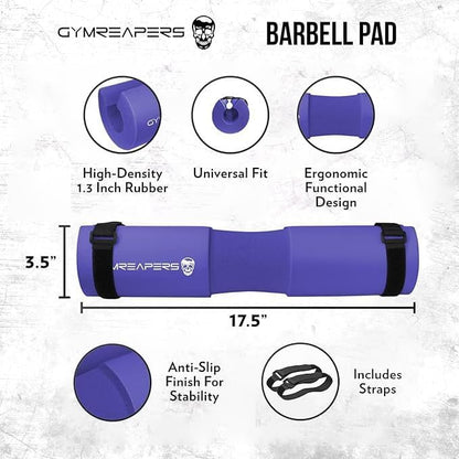 Gymreapers Barbell Squat Pad - Protective Bridge Pad