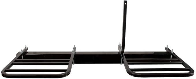 Quick Products QPRBM2R RV Bumper-Mounted 2-Bike Rack with Adjustable Width and Stabilizer Post