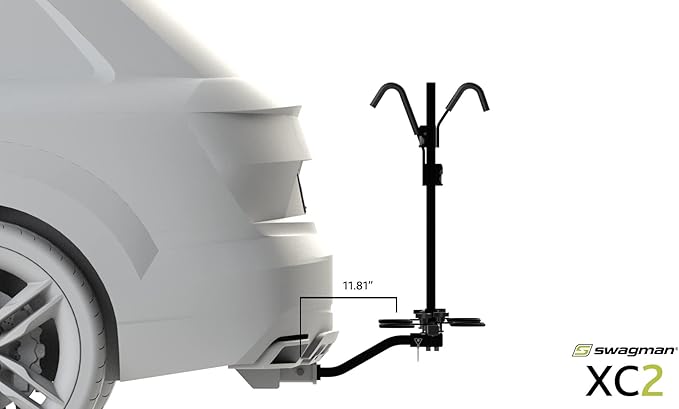 Swagman XC Cross-Country 2-Bike Hitch Mount Rack