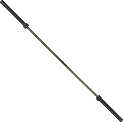 Signature Fitness Olympic Cerakote Barbell – for Home 190K PSI 1,500-Pound Capacity,