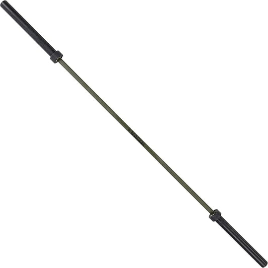 Signature Fitness Olympic Cerakote Barbell – for Home 190K PSI 1,500-Pound Capacity,