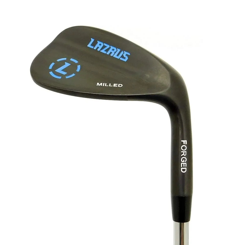 LAZRUS Premium Forged Golf Wedge Set for Men - 52, 56, 60 Degree Wedges + Milled Face for More Spin - Great Golf Gift