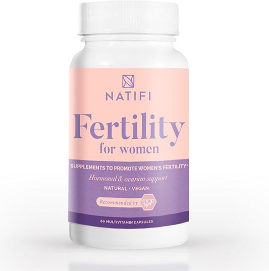 Conception Fertility Prenatal Vitamins Regulate Cycles, Balance Hormones, Aid Ovulation. Conception Multivitamin for Women. Healthier Pregnancy -60 Capsules- Folic Acid, Myo Inositol, Vitex.