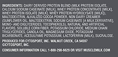Muscle Mlk Pro Series 50 Knockout Chocolate, 2 Pounds