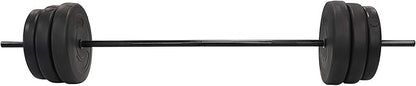 BalanceFrom 100-Pound Barbell Set Includes the Bar and Clips