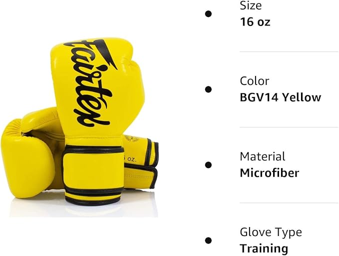 Fairtex Muay Thai Boxing Gloves for Men, Women, Kids | MMA Gloves, Kickboxing, Gym, Workout | Premium Quality, Light Weight & Shock Absorbent Boxing Gloves - BGV14, BGV11, BGV18, BGV20, BGV25