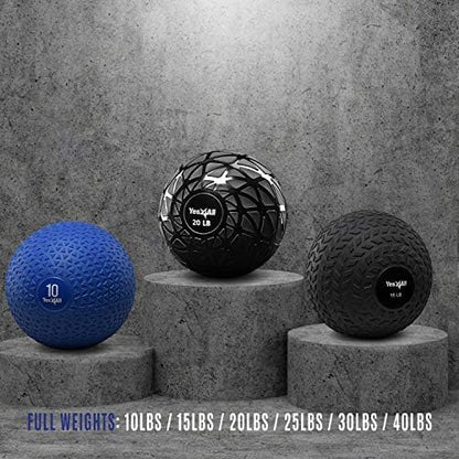 Yes4All Slam Ball 10-40lb Medicine