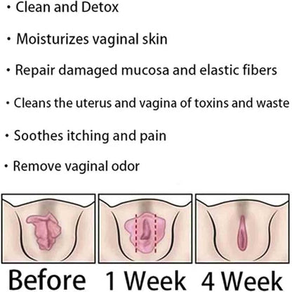 Instant Anti-Itch Detox Products, Capsulas, Firming Repair & Pink and Tender Natural Capsules, Capsulas (8Bag)