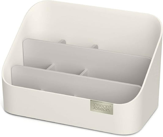 Joseph Joseph Viva Makeup Cosmetic Storage Organizer, Small, Shell