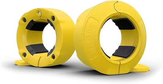 GorillaJaw Olympic Barbell Clamps Quick Release Pair of 2In Pro