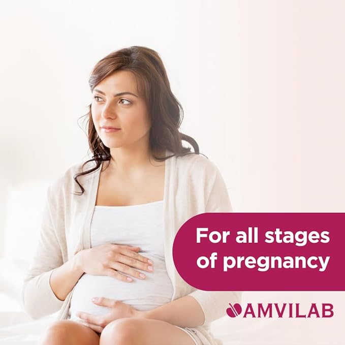 Prenatal Multivitamin - Helps Promote Pregnancy Health - Supports Immune System & Fetal Development - Essential Nutrients for Mom & Baby - Safe Formula - Dietary Supplement - 60 Tablets
