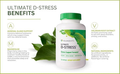 Youngevity SUPRALIFE D Stress - 120 Capsules