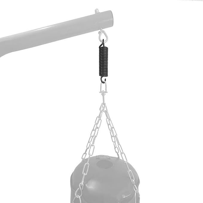 Ringside Boxing Training Heavy Duty Bag Spring (Up to 150-pounds), gray