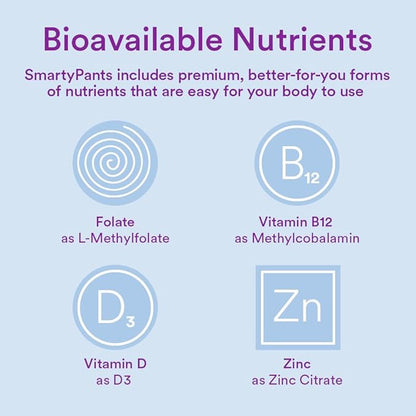 SmartyPants Toddler Multivitamin Gummies: Omega 3 Fish Oil (EPA/DHA), Vitamin D3, C, Vitamin B12, B6, Vitamin A, K & Zinc, Beta Carotene, Gluten Free, Three Fruit Flavors, 70 Count (23 Day Supply)
