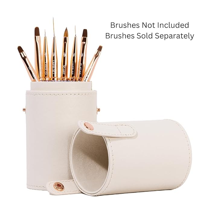Kiara Sky Nail Art Brush Case | crafted with vegan leather
