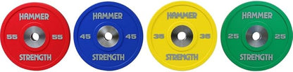 Hammer Strength 45Lb Blue Urethane Bumper Plate
