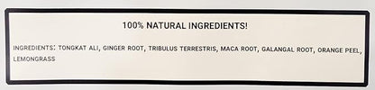Test-Tea | Testosterone Boosting Herbal Tea for Men | Ginger and Lemongrass Flavor | 20 Pack Bag | with Tongkat Ali, Tribulus Terrestris and Maca Root by Performance Enhancing Teas