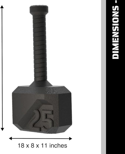 Tribe WOD Hammer Kettlebell 15-70lb + Adjustable