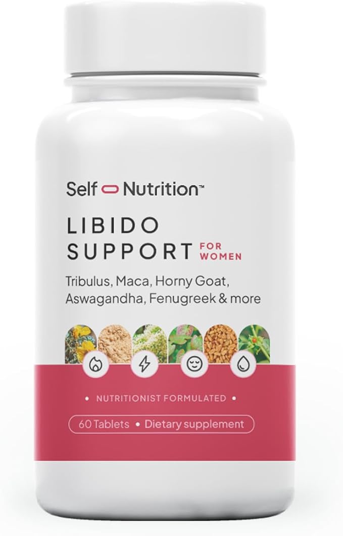 Libido Support for Women, Sensitivity & Desire, Women's libido- Female libido Booster with Horny Goat Weed, maca, tribulus, ashwagandha & More - USA, Keto - 60 Capsules