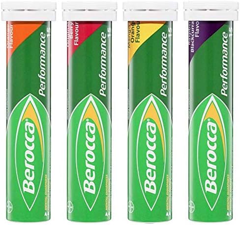 Berocca Performance Effervescent Tablets 60 Count Limited Edition Celebration Pack