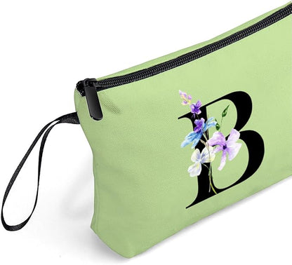 SEAMOON Birthday Inspirational Bridesmaid Proposal Team Small Gifts for Women Mom Aunt Teacher Sister Coworkers Makeup Cosmetic Bag Travel with Mirror Mothers Day Christmas Graduation B