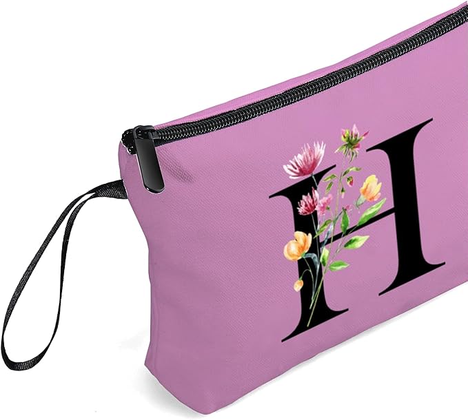 SEAMOON Birthday Inspirational Bridesmaid Proposal Team Small Gifts for Women Mom Aunt Teacher Sister Coworkers Makeup Cosmetic Bag Travel with Mirror Mothers Day Christmas Graduation H